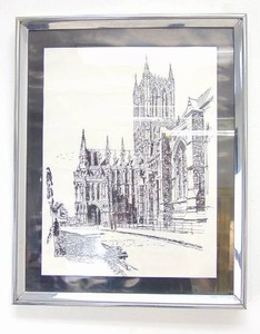 lot 21 image: Framed Art Print