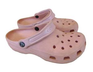 lot 94 image: Pink Crocs Womens Sz 5