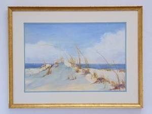 lot 47 image: Framed Seascape Print