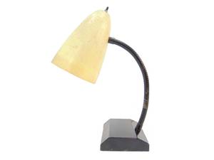 lot 503 image: Vintage Fiberglass Gooseneck Desk Lamp - Working