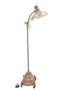 lot 43 image: Vintage 1930s General Electric BM-40 Sunlamp - Rolling Floor Lamp