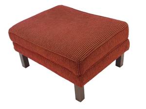 lot 155 image: Clayton Marcus Maroon Ottoman