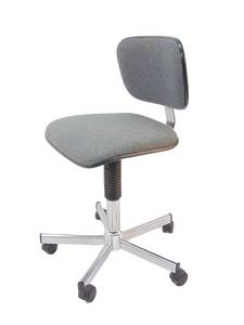 lot 165 image: Vintage Rolling Office Chair - Made in Italy