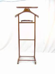 lot 228 image: Vintage Wood Coat Rack