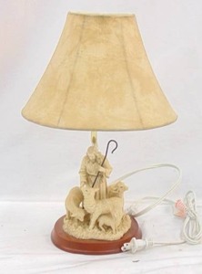 lot 258 image: Petite Shepherd Guard Lamp - Henry Van Wolf - Working