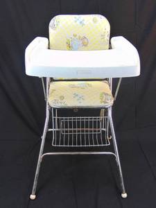 lot 276 image: Vintage Kids High Chair