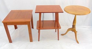 lot 340 image: Lot of 3 Tables