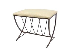 lot 615 image: Sculptural Metal Stool