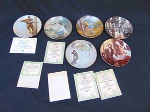 lot 731 image: Limited Edition Plate Collection - Marks Consignments