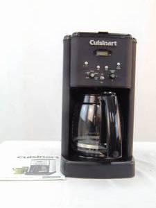 lot 864 image: CUISINART Brew Central MODEL  DCC-1200...Wow...Like New...Holiday Gift MSRP $98 Stainless Black 12 cup