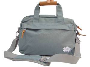 lot 700 image: G BROTHERS & CO Gray Bag  Laptop Bag  IPAD Bag Messenger BAG Consignment Collection