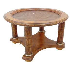 lot 806 image: 33 Round Coffee Table