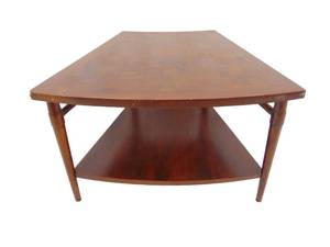 lot 689 image: Mid Century Wood Side Table by LANE
