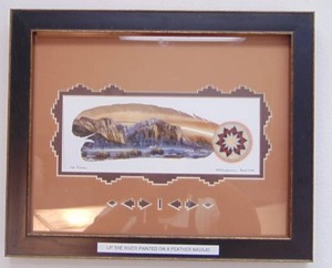 lot 933 image: Navajo Framed Art