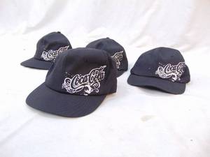lot 380 image: Lot of Coca-Cola Baseball Caps  Hats