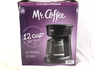 lot 332 image: Mr. Coffee 12 Cup Coffee Maker New