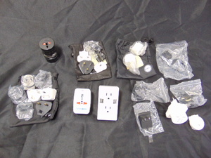 lot 334 image: Lot of Travel Adapters - For the World Traveler