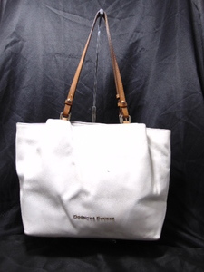 lot 203 image: DOONEY & BOURKE White Leather Purse
