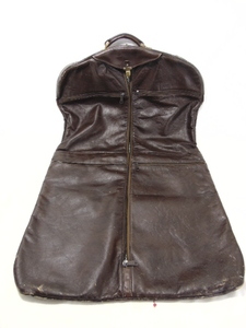 lot 204 image: Brown Leather Garment Bag