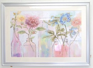 lot 152 image: Framed Print of Flowers