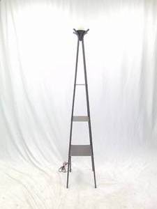 lot 463 image: Floor Lamp with Little Shelves - Working