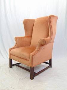 lot 466 image: Vintage Wingback Chair