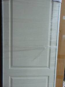 lot 44 image: 60 X 80 12 Bright White Slim Line Frame Door - Part of Sliding Bypass Doors (no Roll system included)