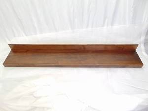 lot 107 image: Wood Piece  Shelf  TV Bridge Up to 70