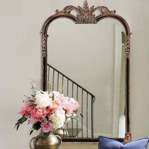 lot 56 image: Hofstetter Napoleon Accent Mirror by Astoria Grand