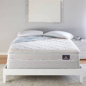 lot 115 image: Serta 8 Plus Innerspring Mattress - New & Sealed CALIFORNIA KING  MSRP$450