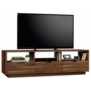 lot 130 image: Harvey Park Credenza for TVs Up to 70 Sauder 420834  MSRP $384.00