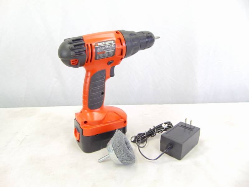 Black \u0026 Decker Cordless Drill Model 