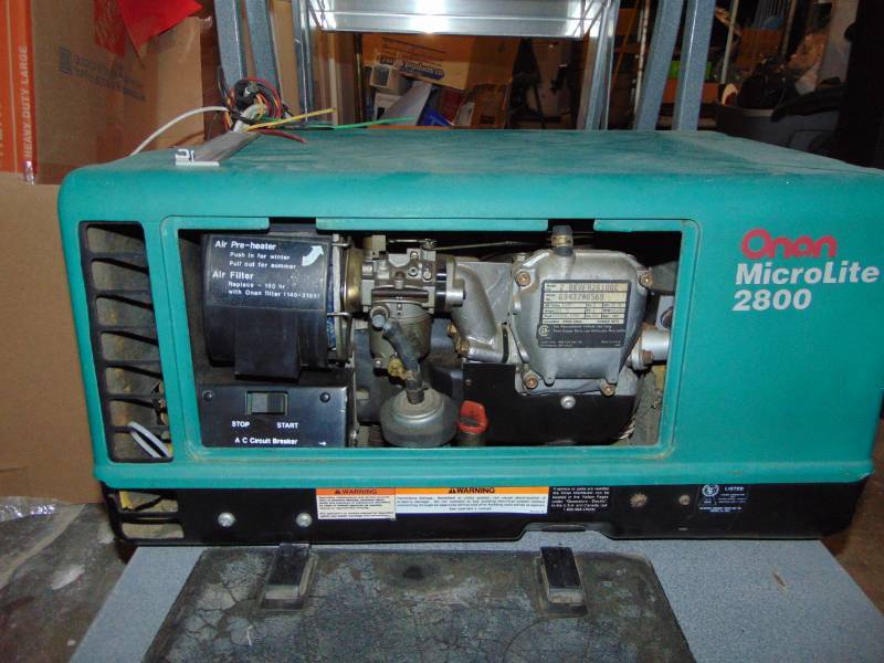 ONAN Microlite 2800 RV Generator | THE MINT GREEN Industrial
