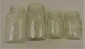 lot 94 image: Lot of Glass Jars (No lids)