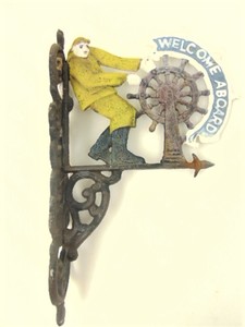 lot 97 image: Metal Sailor