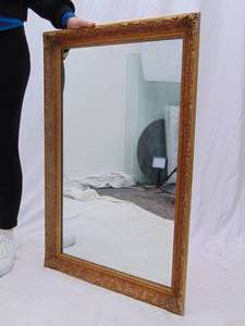 lot 208 image: Vintage Gold Mirror 24 X 36