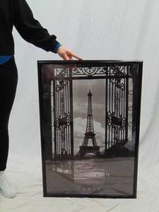 lot 214 image: Poster of Paris in Frame
