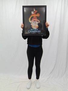 lot 220 image: Bitter Campari Framed Print