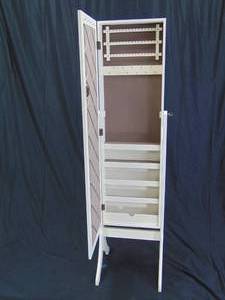 lot 39 image: Full Length Mirror Jewelry Holder