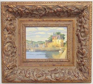 lot 225 image: Framed Landscape Original Painting