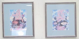 lot 228 image: Pair of Framed Prints