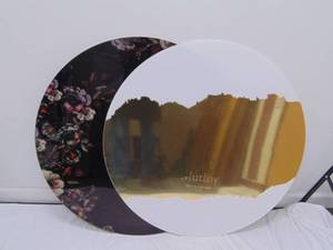 lot 157 image: 2 Circular Acrylic Wall Decor