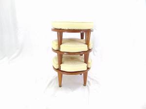 lot 179 image: Mid Century Vintage Stacking Stools