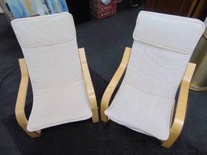 lot 55 image: Pair of Kids IKEA Bentwood Chairs