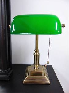 lot 331 image: Bankers Desk Lamp - Working - Showroom