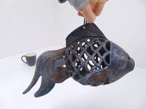 lot 308 image: Metal Decorative Hanging Fish