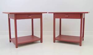 lot 449 image: Pair of Vintage Mid Century Side Tables