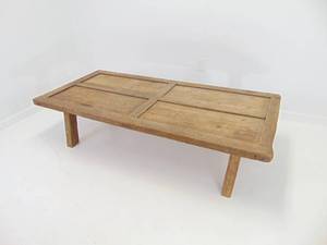 lot 433 image: Antique Rustic Door Coffee Table - SHOWROOM (Gorgeous in Person)