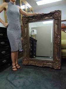 lot 242 image: Large Ornate Mirror