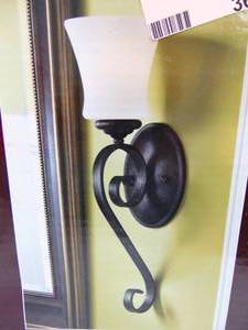 lot 367 image: ALLEN & ROTH Wall Sconce New in Box (Interior Use)